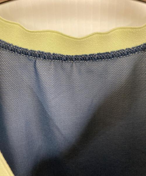 OVERNEATH（オーバーニース）OVERNEATH (オーバーニース) SUPER A MARKET (スーパーエーマーケット) Mesh T-shirt ネイビー サイズ:Sの古着・服飾アイテム