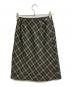 BURBERRY BLUE LABEL (バーバリーロンドンブルーレーベル) チェックタイトスカート グリーン サイズ:36：5000円