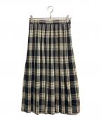 L.L.Beanエルエルビーン）の古着「ウールプリーツスカート」｜ブラック