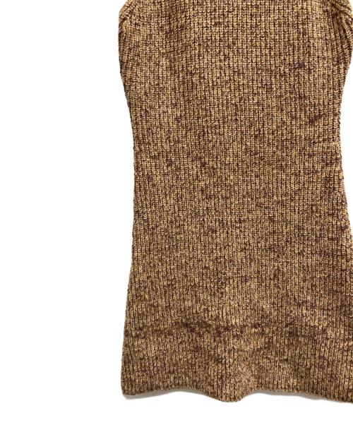 Snidel（スナイデル）Snidel (スナイデル) 24AW ニットジャケット ワンピース ブラウン サイズ:ONEの古着・服飾アイテム