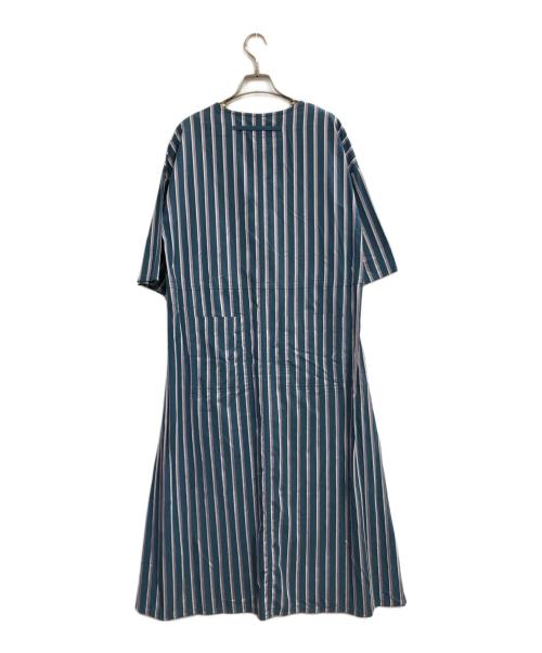 ticca（ティッカ）TICCA (ティッカ) ストライプスキッパーワンピース ネイビー サイズ:Freeの古着・服飾アイテム