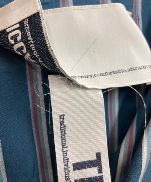 ticca（ティッカ）TICCA (ティッカ) ストライプスキッパーワンピース ネイビー サイズ:Freeの古着・服飾アイテム