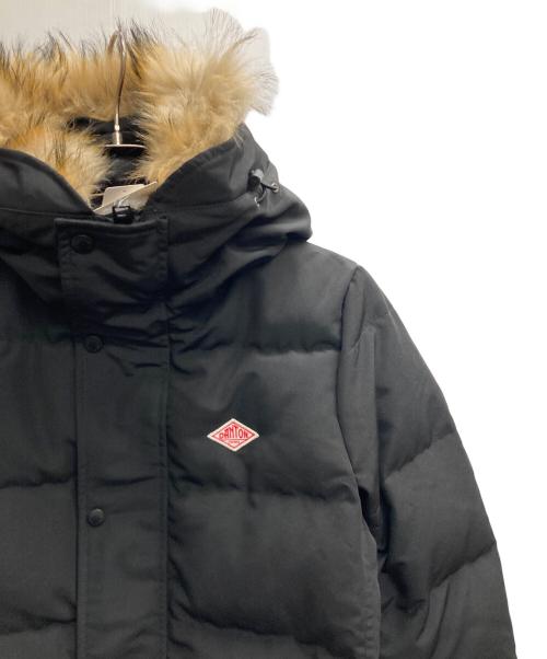 DANTON（ダントン）DANTON (ダントン) FAKE FUR HOODED DOWN COAT ブラック サイズ:S 未使用品の古着・服飾アイテム