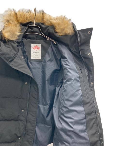 DANTON（ダントン）DANTON (ダントン) FAKE FUR HOODED DOWN COAT ブラック サイズ:S 未使用品の古着・服飾アイテム