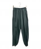 MARKAマーカ）の古着「TRINING PANTS - RECYCLE SUVIN ORGANIC COTTON KNIT」｜グリーン