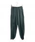 MARKA（マーカ）の古着「TRINING PANTS - RECYCLE SUVIN ORGANIC COTTON KNIT」｜グリーン