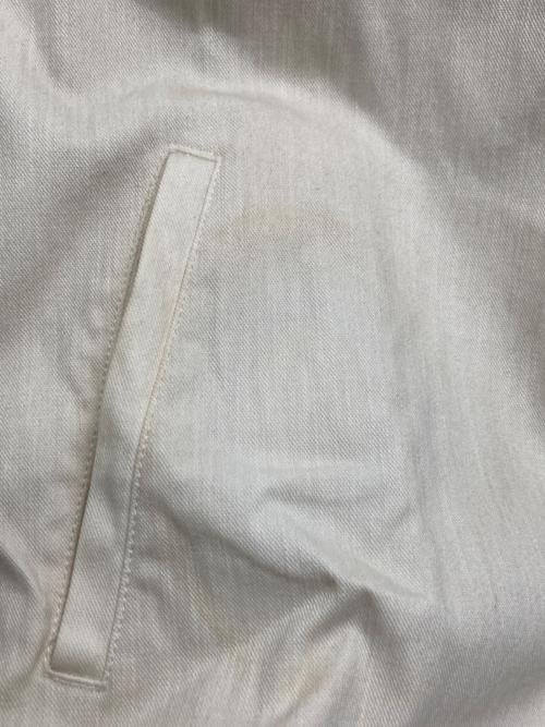 PRADA（プラダ）PRADA (プラダ) ステンカラーコート アイボリー サイズ:Lの古着・服飾アイテム