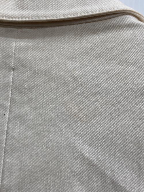 PRADA（プラダ）PRADA (プラダ) ステンカラーコート アイボリー サイズ:Lの古着・服飾アイテム