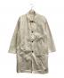 PRADA（プラダ）の古着「ステンカラーコート」｜アイボリー