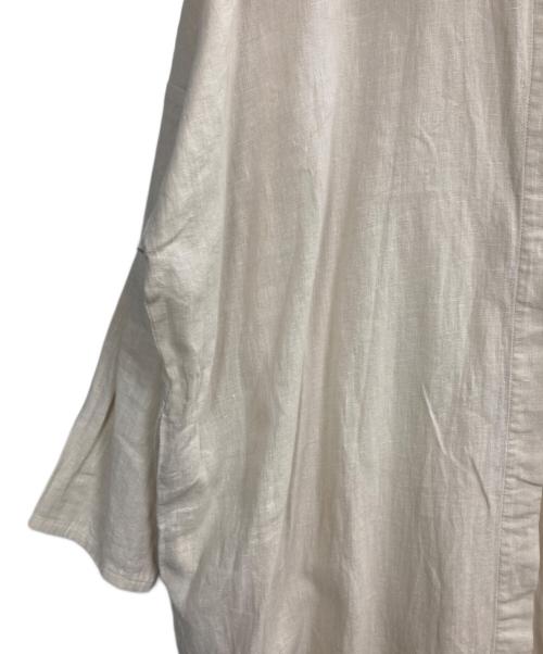 evam eva（エヴァムエヴァ）evam eva (エヴァムエヴァ) water linen tunic アイボリー サイズ:Freeの古着・服飾アイテム