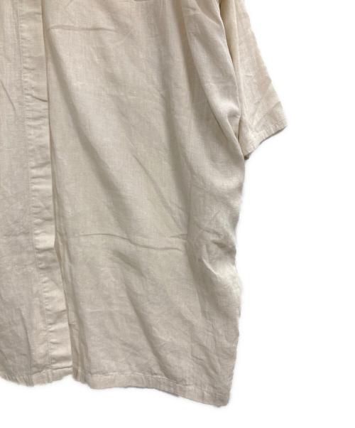 evam eva（エヴァムエヴァ）evam eva (エヴァムエヴァ) water linen tunic アイボリー サイズ:Freeの古着・服飾アイテム