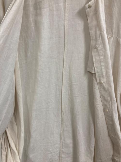 evam eva（エヴァムエヴァ）evam eva (エヴァムエヴァ) water linen tunic アイボリー サイズ:Freeの古着・服飾アイテム
