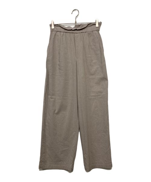 JOURNAL STANDARD（ジャーナルスタンダード）JOURNAL STANDARD (ジャーナルスタンダード) ウォッシャブルコットンリネンVIS ストレートパンツ グレー サイズ:36の古着・服飾アイテム