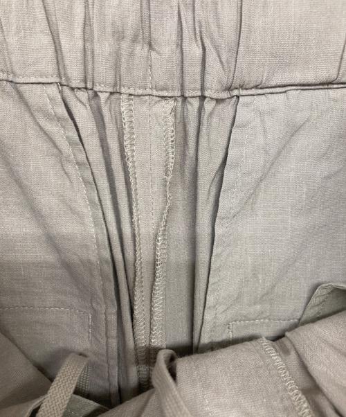 JOURNAL STANDARD（ジャーナルスタンダード）JOURNAL STANDARD (ジャーナルスタンダード) ウォッシャブルコットンリネンVIS ストレートパンツ グレー サイズ:36の古着・服飾アイテム