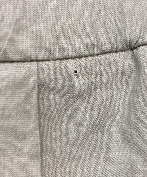 JOURNAL STANDARD（ジャーナルスタンダード）JOURNAL STANDARD (ジャーナルスタンダード) ウォッシャブルコットンリネンVIS ストレートパンツ グレー サイズ:36の古着・服飾アイテム