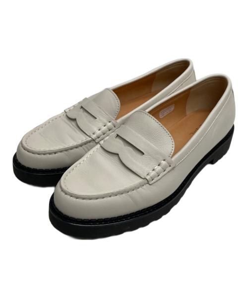 REGAL（リーガル）REGAL (リーガル) ラギッドソール ローファー ホワイト サイズ:24.5cmの古着・服飾アイテム