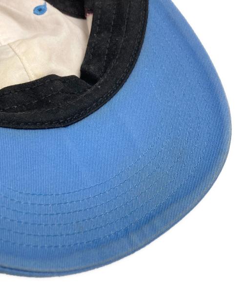 SUPREME（シュプリーム）Supreme (シュプリーム) s logo 6-panel cap レッド×ブルーの古着・服飾アイテム