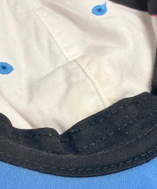 SUPREME（シュプリーム）Supreme (シュプリーム) s logo 6-panel cap レッド×ブルーの古着・服飾アイテム