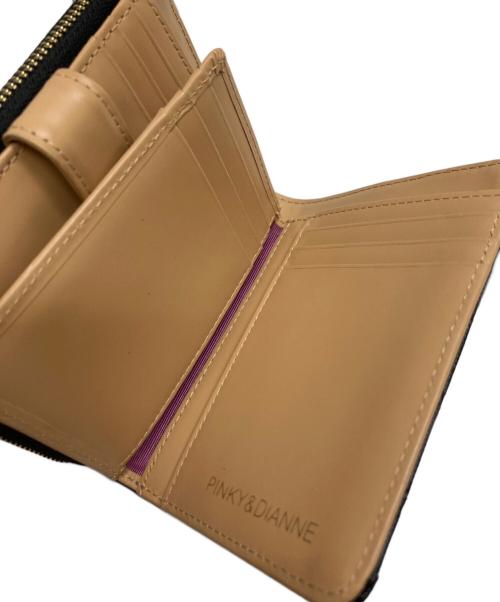 Pinky & Dianne（ピンキーアンドダイアン）Pinky & Dianne (ピンキーアンドダイアン) 2つ折り財布 ブラックの古着・服飾アイテム