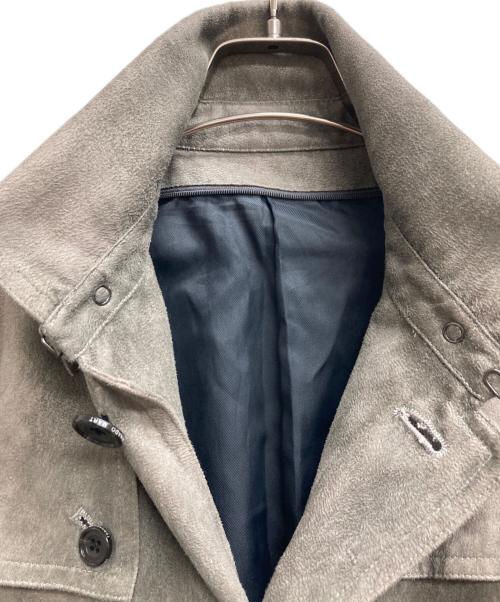 TORNADO MART（トルネードマート）TORNADO MART (トルネードマート) フェイクスエード調コート グレー サイズ:Mの古着・服飾アイテム