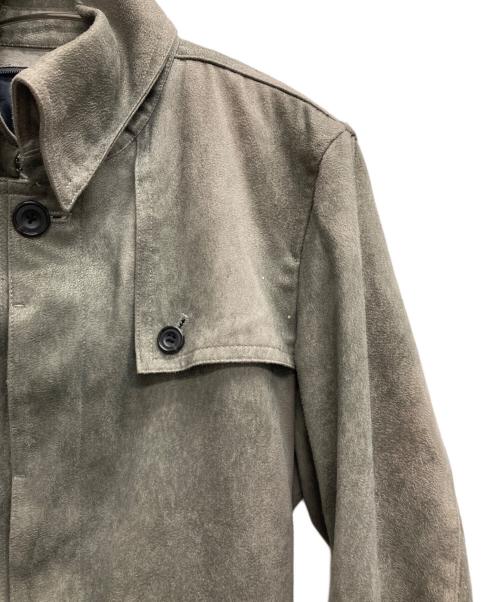 TORNADO MART（トルネードマート）TORNADO MART (トルネードマート) フェイクスエード調コート グレー サイズ:Mの古着・服飾アイテム