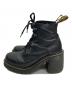 Dr.Martens (ドクターマーチン) JESY 6 タイ ブーツ ブラック サイズ:UK6：9000円