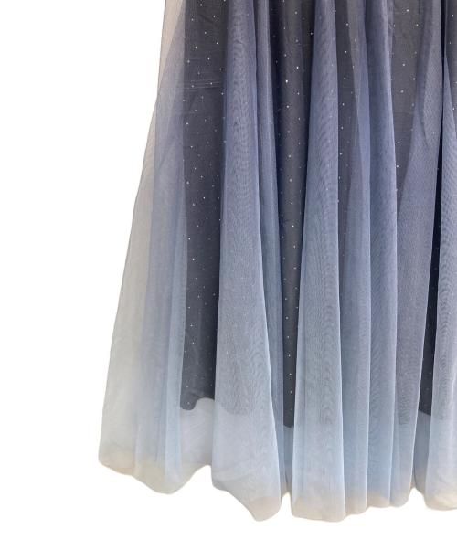 Noela（ノエラ）Noela (ノエラ) グラデーションスタッズスカート ネイビー サイズ:Fの古着・服飾アイテム