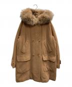 MaxMaraマックスマーラ）の古着「キャメルフーデッドコート」｜ベージュ