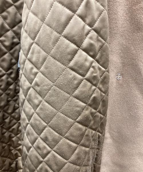MaxMara（マックスマーラ）MaxMara (マックスマーラ) キャメルフーデッドコート ベージュ サイズ:38の古着・服飾アイテム