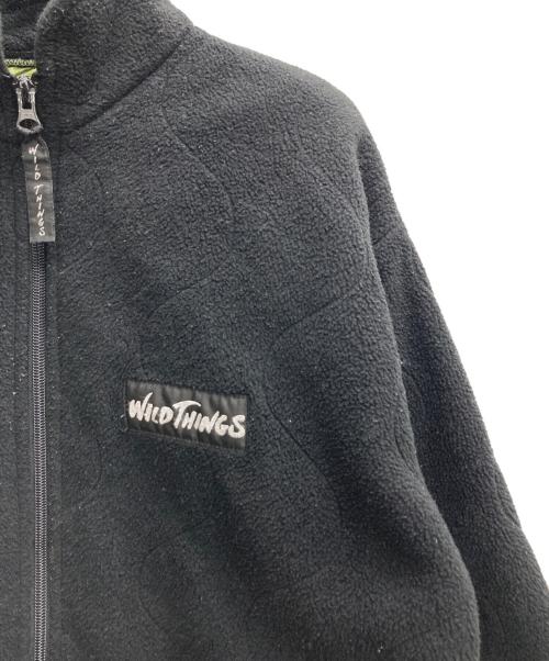 WILD THINGS（ワイルドシングス）WILD THINGS (ワイルドシングス) フリースジャケット ブラック サイズ:Lの古着・服飾アイテム