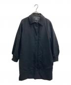 PS Paul SmithＰＳポールスミス）の古着「カシミヤ混ステンカラーコート」｜ブラック