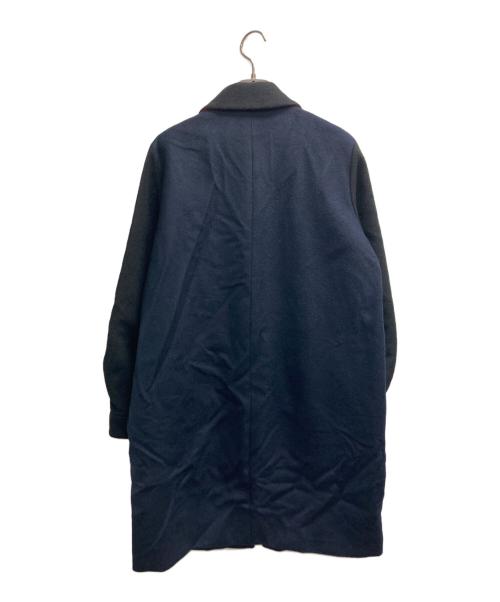 PS Paul Smith（ＰＳポールスミス）PS Paul Smith (ＰＳポールスミス) カシミヤ混ステンカラーコート ブラック サイズ:38の古着・服飾アイテム