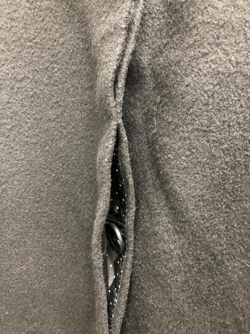 PS Paul Smith（ＰＳポールスミス）PS Paul Smith (ＰＳポールスミス) カシミヤ混ステンカラーコート ブラック サイズ:38の古着・服飾アイテム