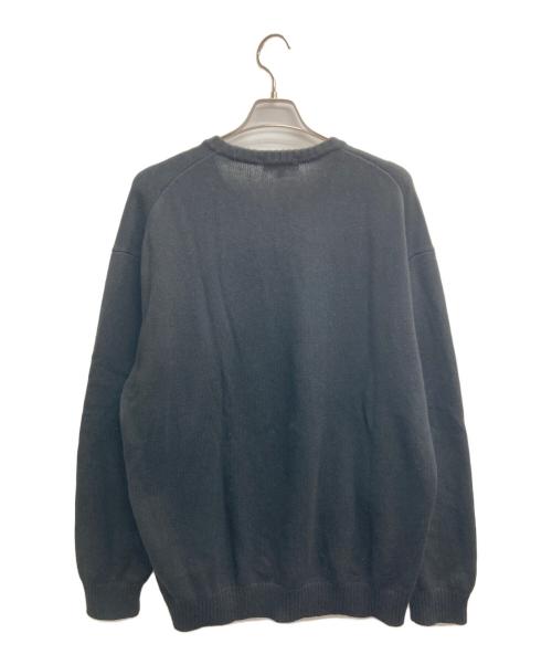 SUPREME（シュプリーム）Supreme (シュプリーム) tonal paneled sweater ブラック サイズ:XLの古着・服飾アイテム