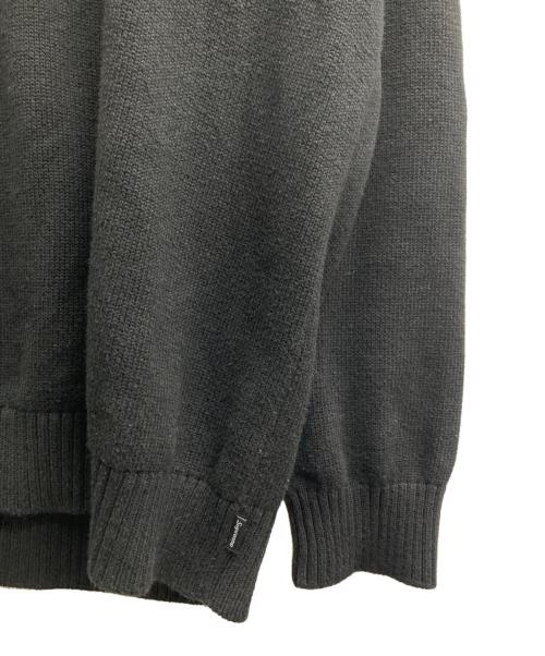SUPREME（シュプリーム）Supreme (シュプリーム) tonal paneled sweater ブラック サイズ:XLの古着・服飾アイテム