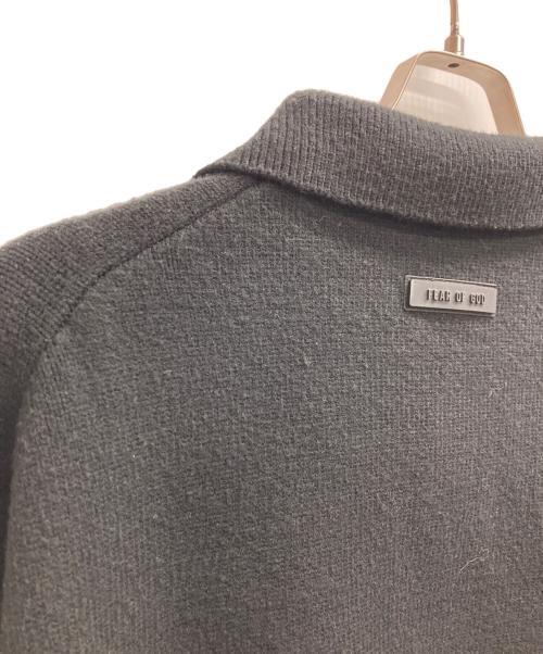 FOG ESSENTIALS（フィアオブゴッド エッセンシャル）FOG ESSENTIALS (フィアオブゴッド エッセンシャル) KNIT POLO ブラック サイズ:Mの古着・服飾アイテム