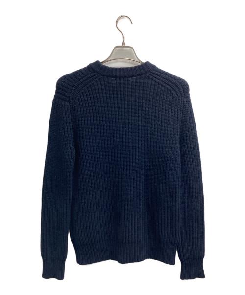 Acne studios（アクネ ストゥディオス）ACNE STUDIOS (アクネ ストゥディオス) クルーネックニット ネイビー サイズ:XSの古着・服飾アイテム