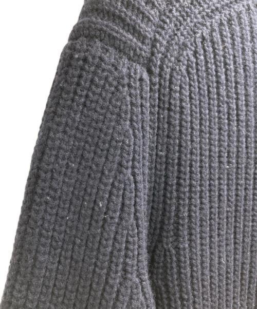 Acne studios（アクネ ストゥディオス）ACNE STUDIOS (アクネ ストゥディオス) クルーネックニット ネイビー サイズ:XSの古着・服飾アイテム
