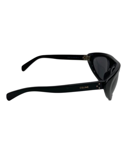 CELINE（セリーヌ）CELINE (セリーヌ) キャットアイ サングラス ブラック サイズ:60□19の古着・服飾アイテム