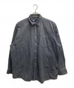 FATエフエーティー）の古着「TACK Dデニムシャツ」｜グレー