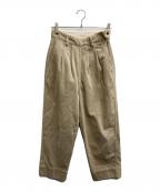 MHLエムエイチエル）の古着「HEAVY CORDUROY パンツ」｜アイボリー