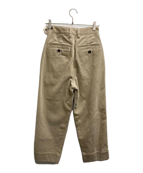 MHL（エムエイチエル）MHL (エムエイチエル) HEAVY CORDUROY パンツ アイボリー サイズ:０の古着・服飾アイテム