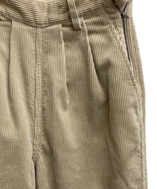 MHL（エムエイチエル）MHL (エムエイチエル) HEAVY CORDUROY パンツ アイボリー サイズ:０の古着・服飾アイテム
