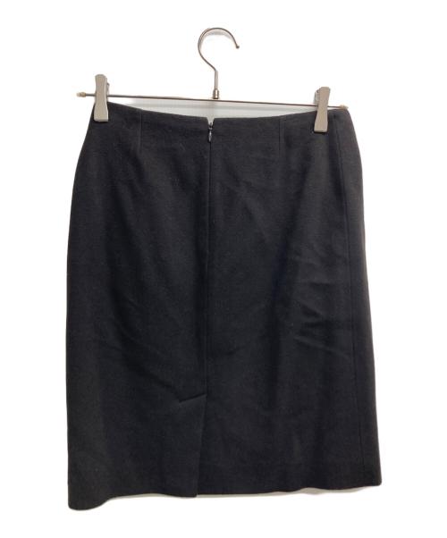 CELINE（セリーヌ）CELINE (セリーヌ) ウールミニスカート ブラウン サイズ:３６の古着・服飾アイテム