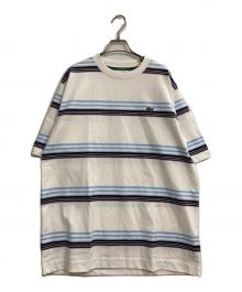 LACOSTE×BEAMS（ラコステ×ビームス）の古着「ボーダーカットソー」｜ホワイト