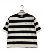 LACOSTE×BEAMS BOYラコステ×ビームスボーイ）の古着「ボーダーTシャツ」｜ネイビー