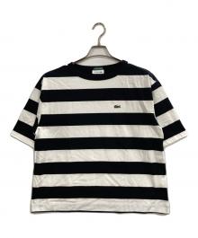 LACOSTE×BEAMS BOY（ラコステ×ビームスボーイ）の古着「ボーダーTシャツ」｜ネイビー