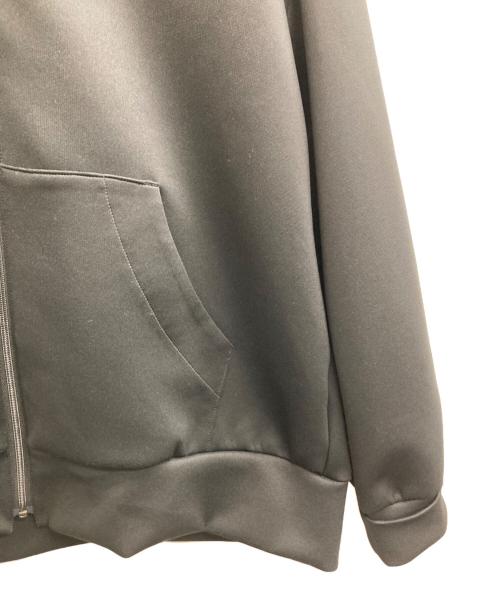 UNTITLED（アンタイトル）UNTITLED (アンタイトル) ダンボールジャージ ジップフーディー ブラック サイズ:２の古着・服飾アイテム