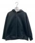 UNTITLED（アンタイトル）の古着「ダンボールジャージ ジップフーディー」｜ブラック