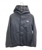 DANTONダントン）の古着「フーデッドジャケット」｜ブラック